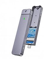 Корпус для твердотельного накопителя JEYI с прямым подключением M.2 NVMe, up-to 2TB, USB3.2, Алюминий